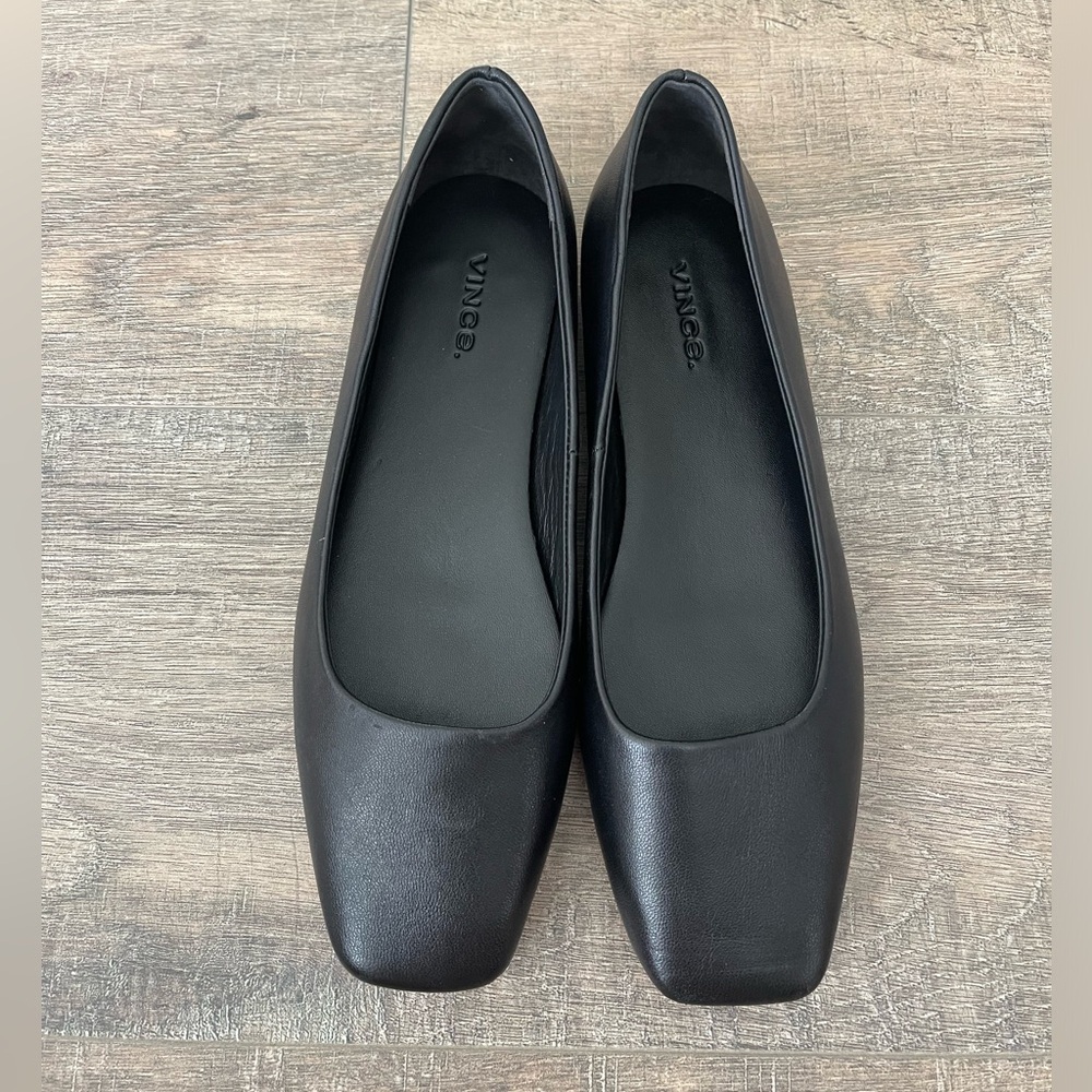 New Vince Cesta Square Toe Ballet Flat size 6.5, 9